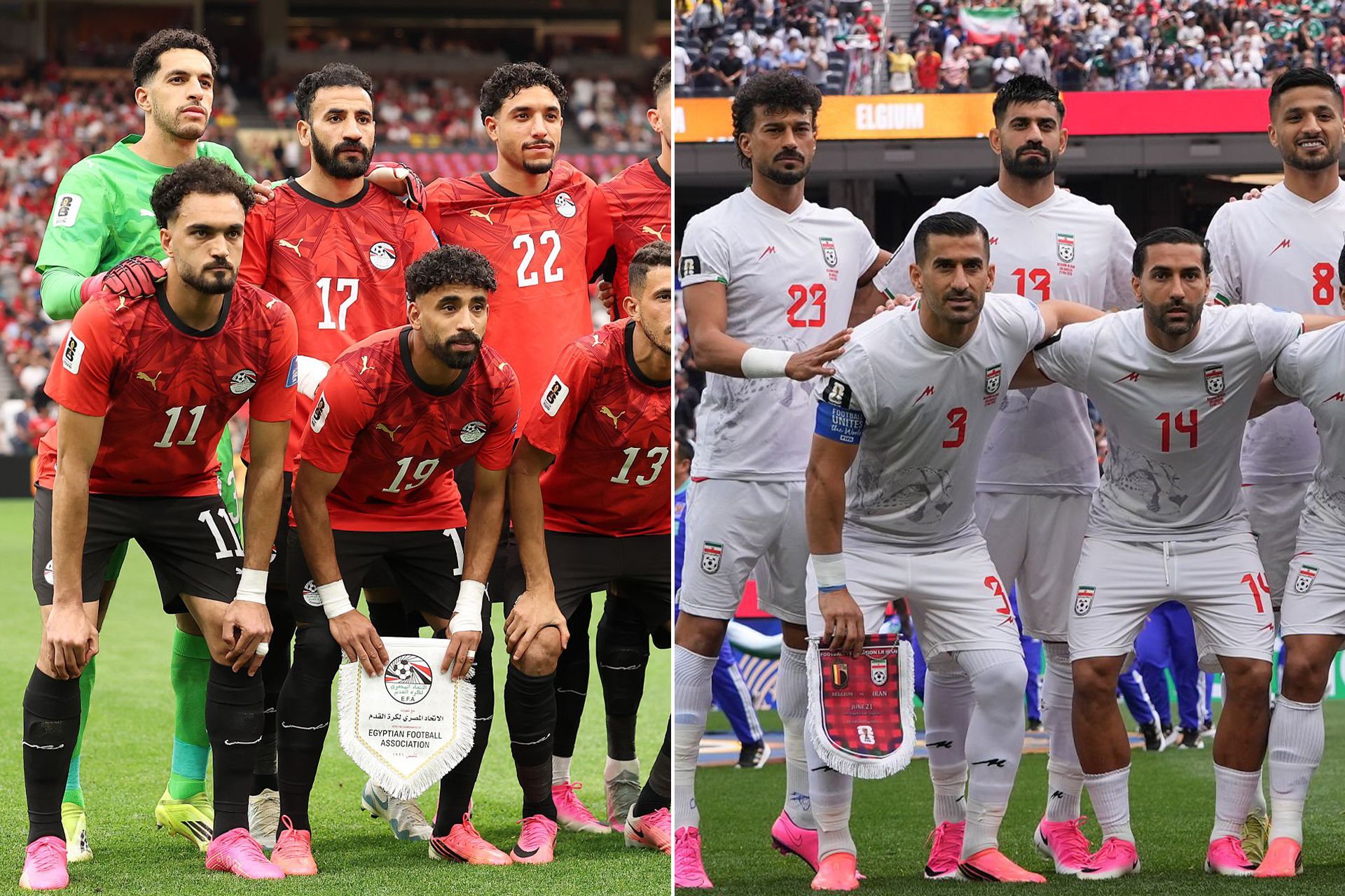 مصر وإيران في كأس العالم 2026