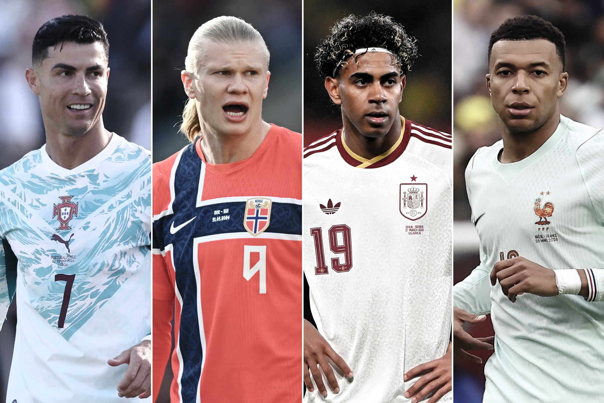 رونالدو يتصدر أثرياء كأس العالم 2026