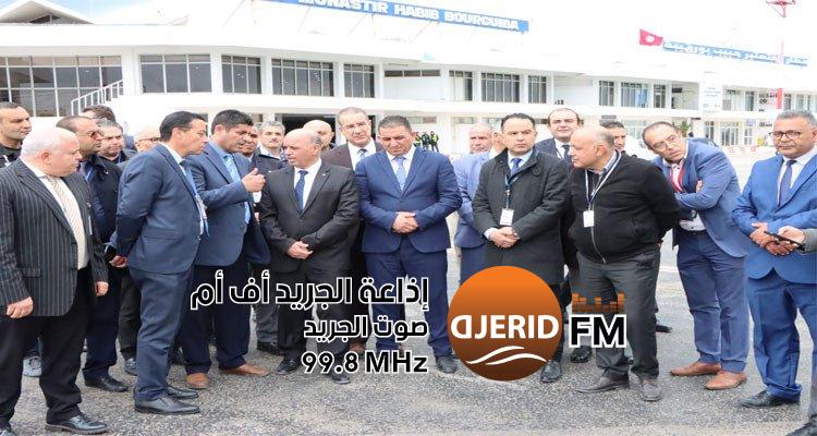 وزير النقل يسدي تعليمات بعد زيارته إلى مطاري النفيضة والمنستير