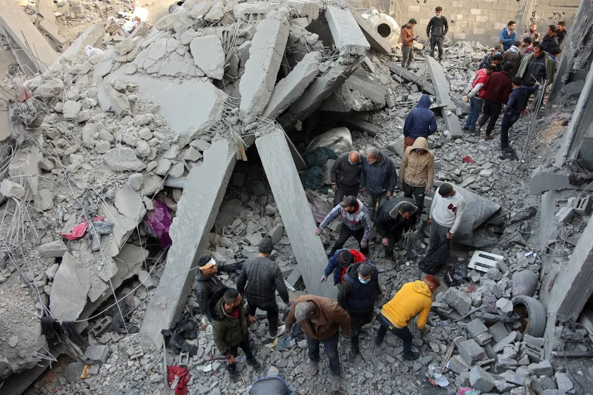 الجيش الإسرائيلي يعلن تنفيذ أكثر من 1400 غارة على غزة خلال ديسمبر