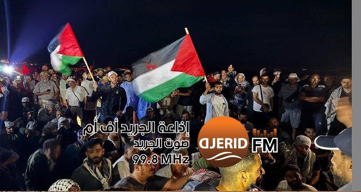 "جواهر شنة: قطع التواصل عن جميع مناطق تخييم قافلة الصمود!" جواهر شنة: قطعوا التغطية على كل منطقة تخييم قافلة الصمود