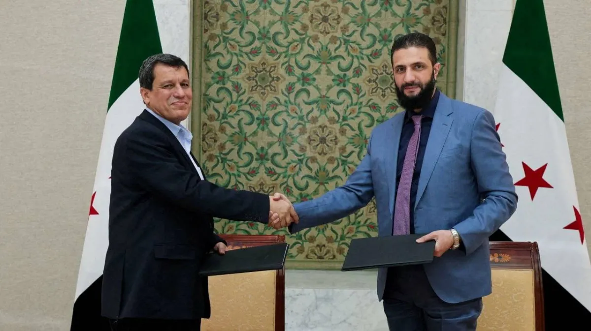 السعودية تُرحّب باتفاق دمج «قسد» في مؤسسات الدولة السورية السعودية تُرحّب باتفاق دمج «قسد» في مؤسسات الدولة السورية