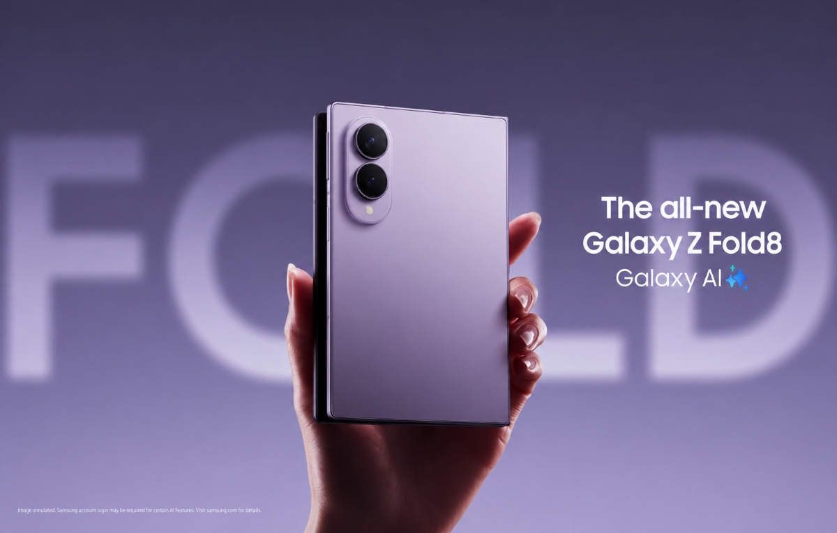 سامسونج تكشف عن Galaxy Z Fold 8 بتصميم أعرض وبطارية أكبر