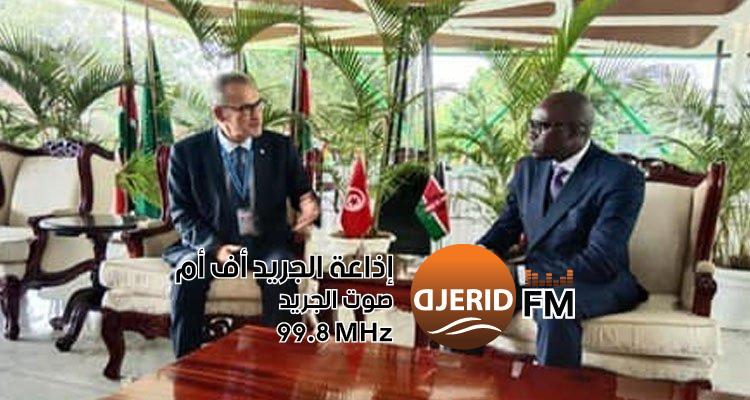 "كاتب الدولة في الخارجية يحقق خطوات جديدة لتعزيز العلاقات الثنائية مع كينيا" كاتب الدولة لدى وزير الخارجية يبحث في كينيا تطوير العلاقات الثنائية