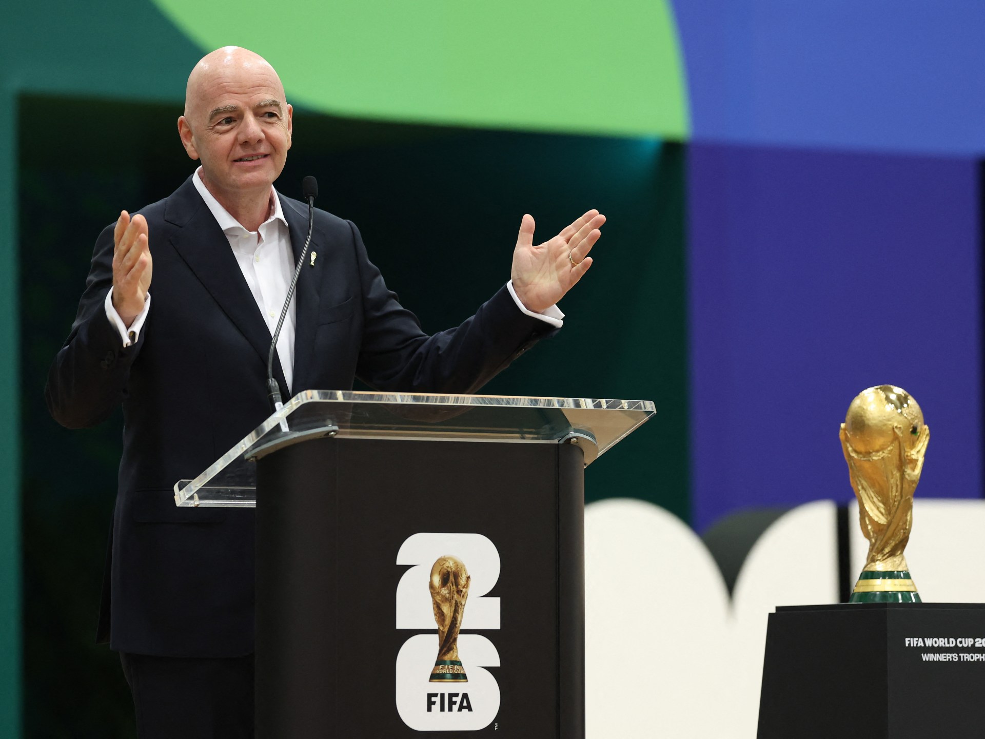 الفيفا يغير بروتوكول النشيد الوطني قبل كأس العالم 2026