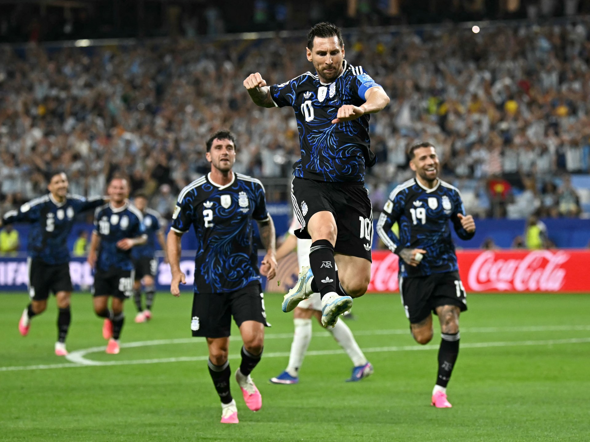 ليونيل ميسي يسجل هدفًا في كأس العالم 2026
