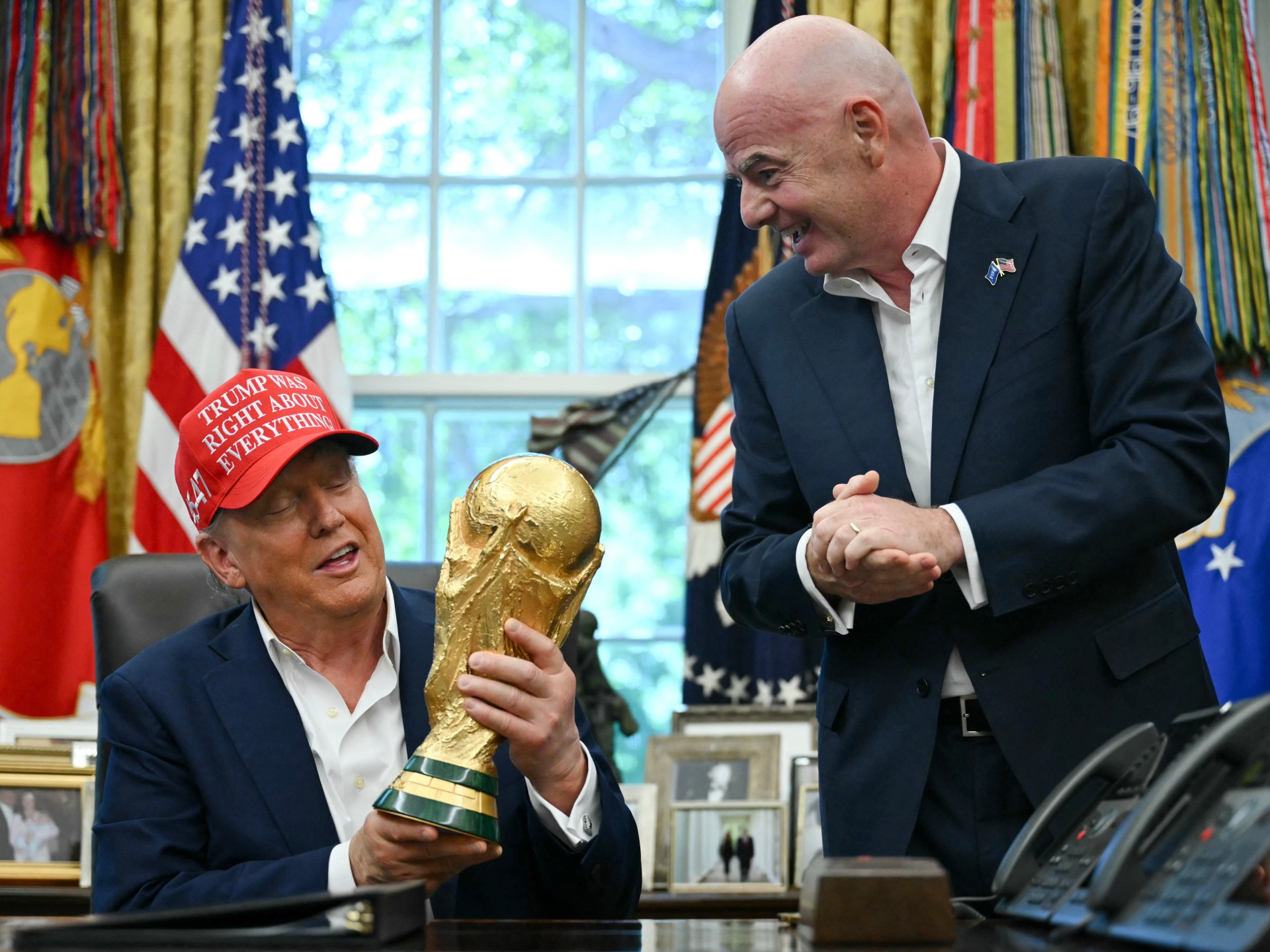 دونالد ترمب يغيب عن كأس العالم 2026 في أمريكا