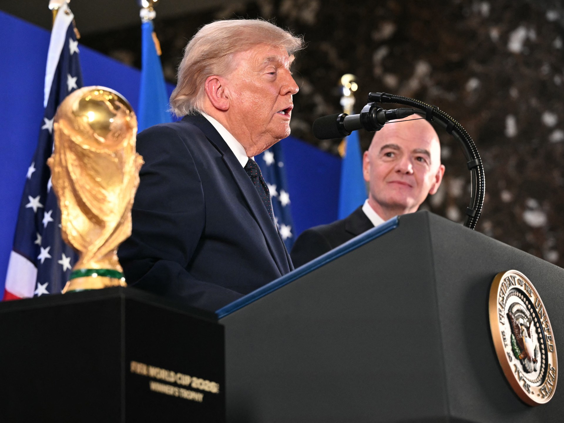 ترمب يعلق على كأس العالم 2026 ونهائي الأرجنتين