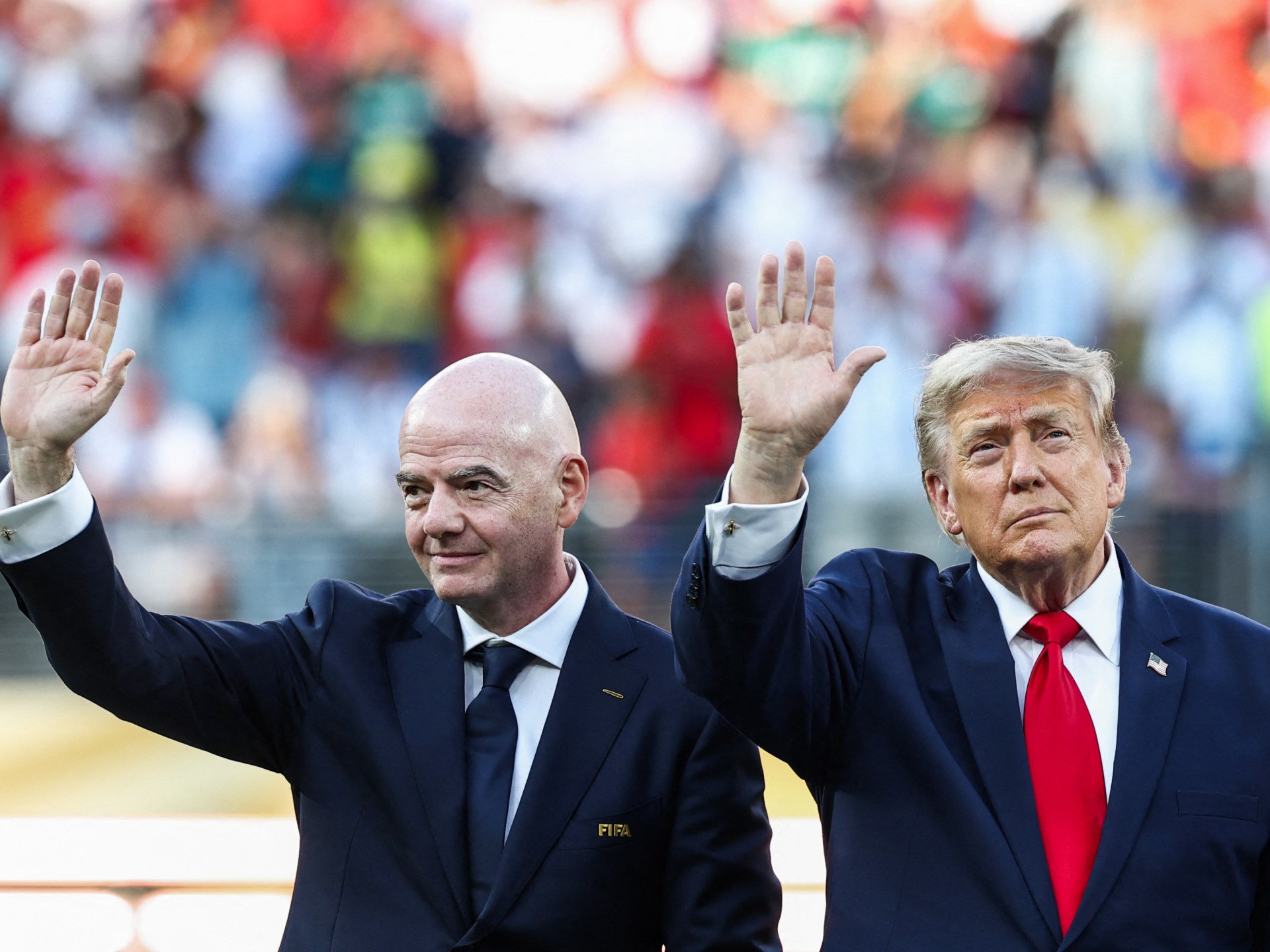 رئيس الفيفا إنفانتينو في مفاوضات حول مونديال 2026