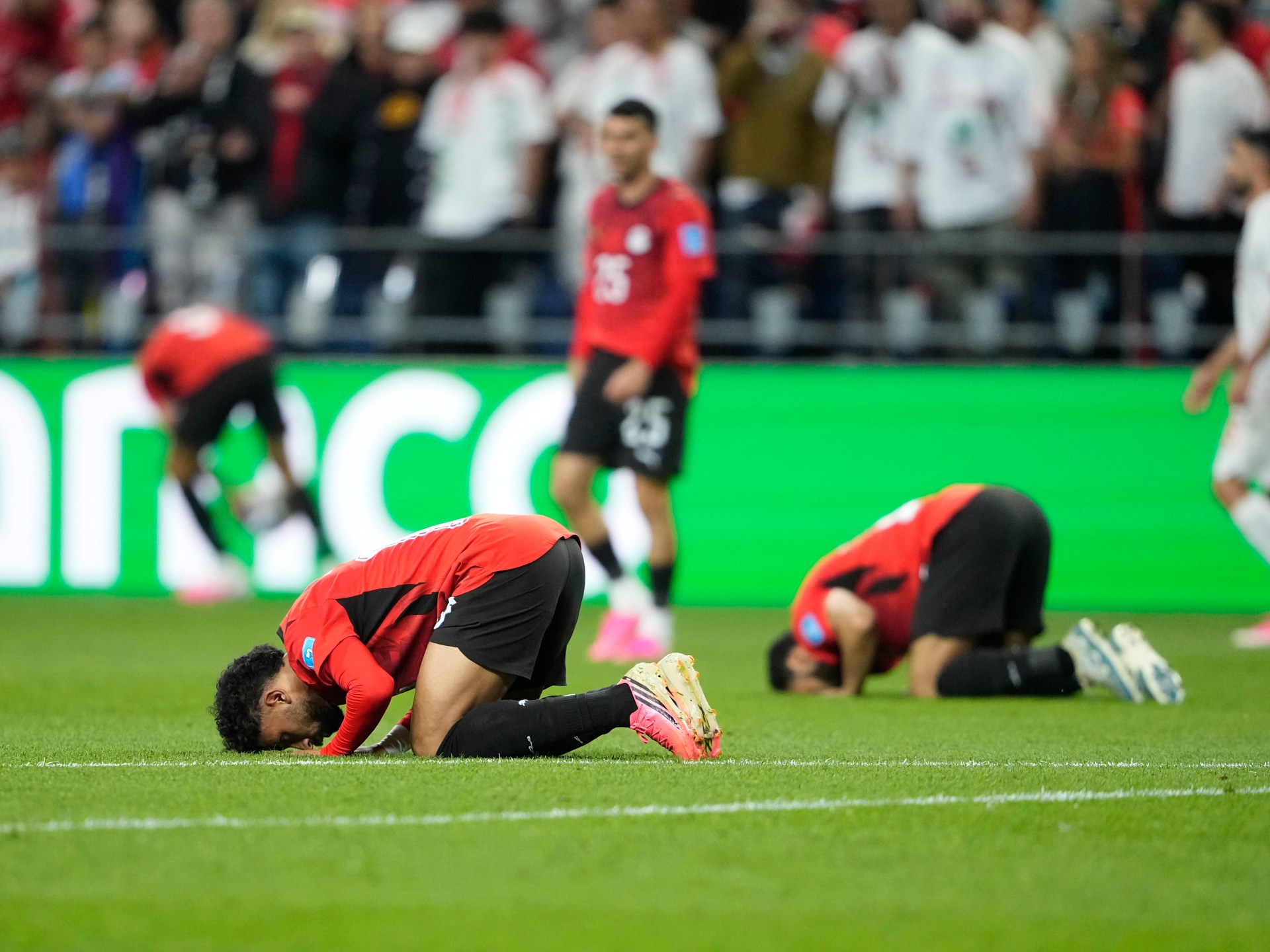 المنتخب المصري يحتفل بتأهله التاريخي في كأس العالم 2026