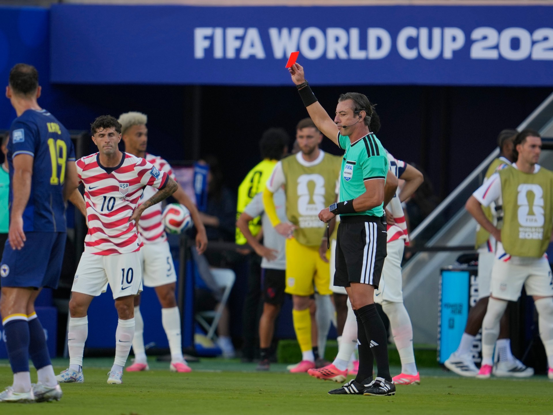 هداف أمريكا في مباراة كأس العالم 2026