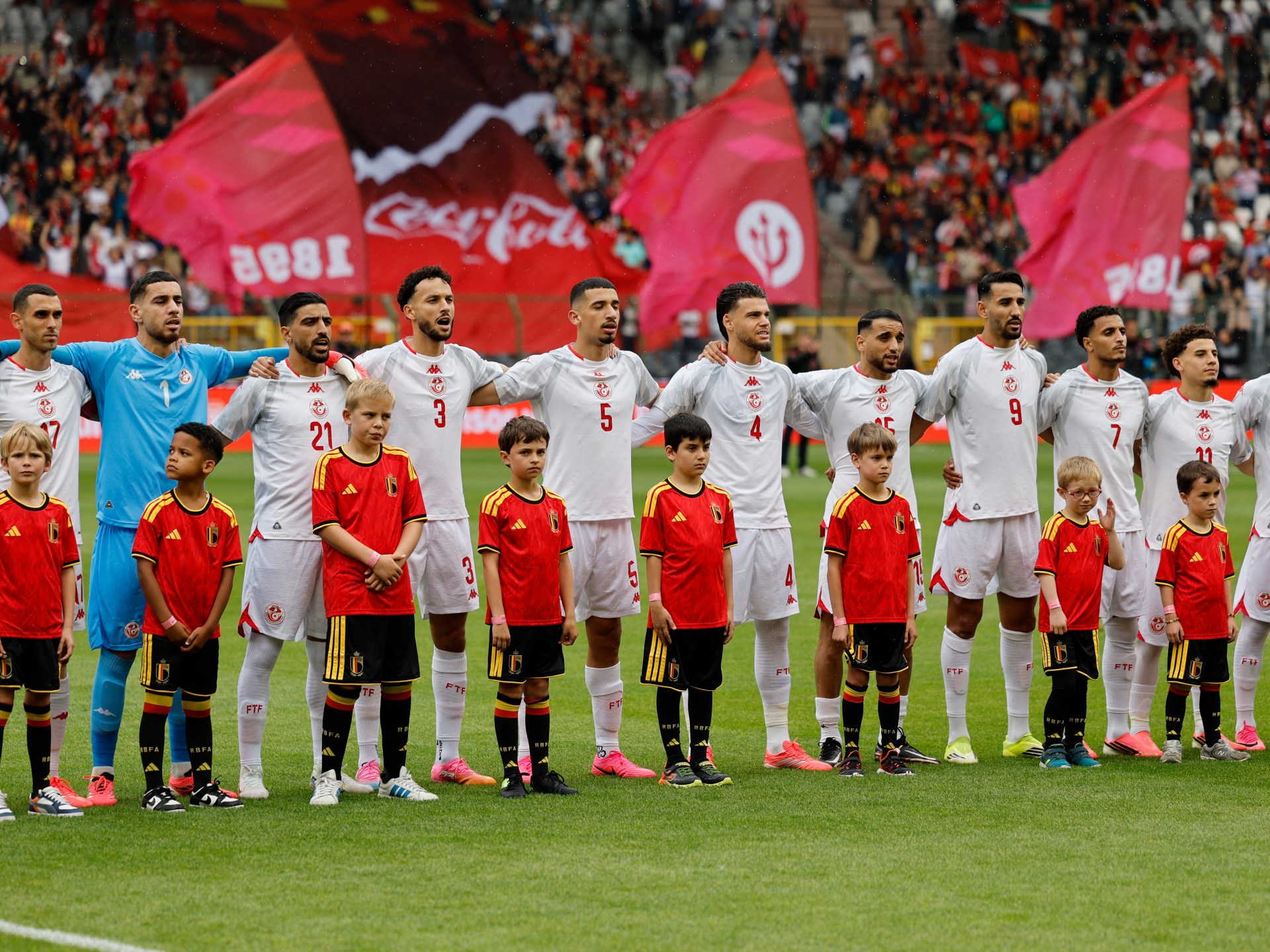 مباراة تونس وبلجيكا في كأس العالم 2026