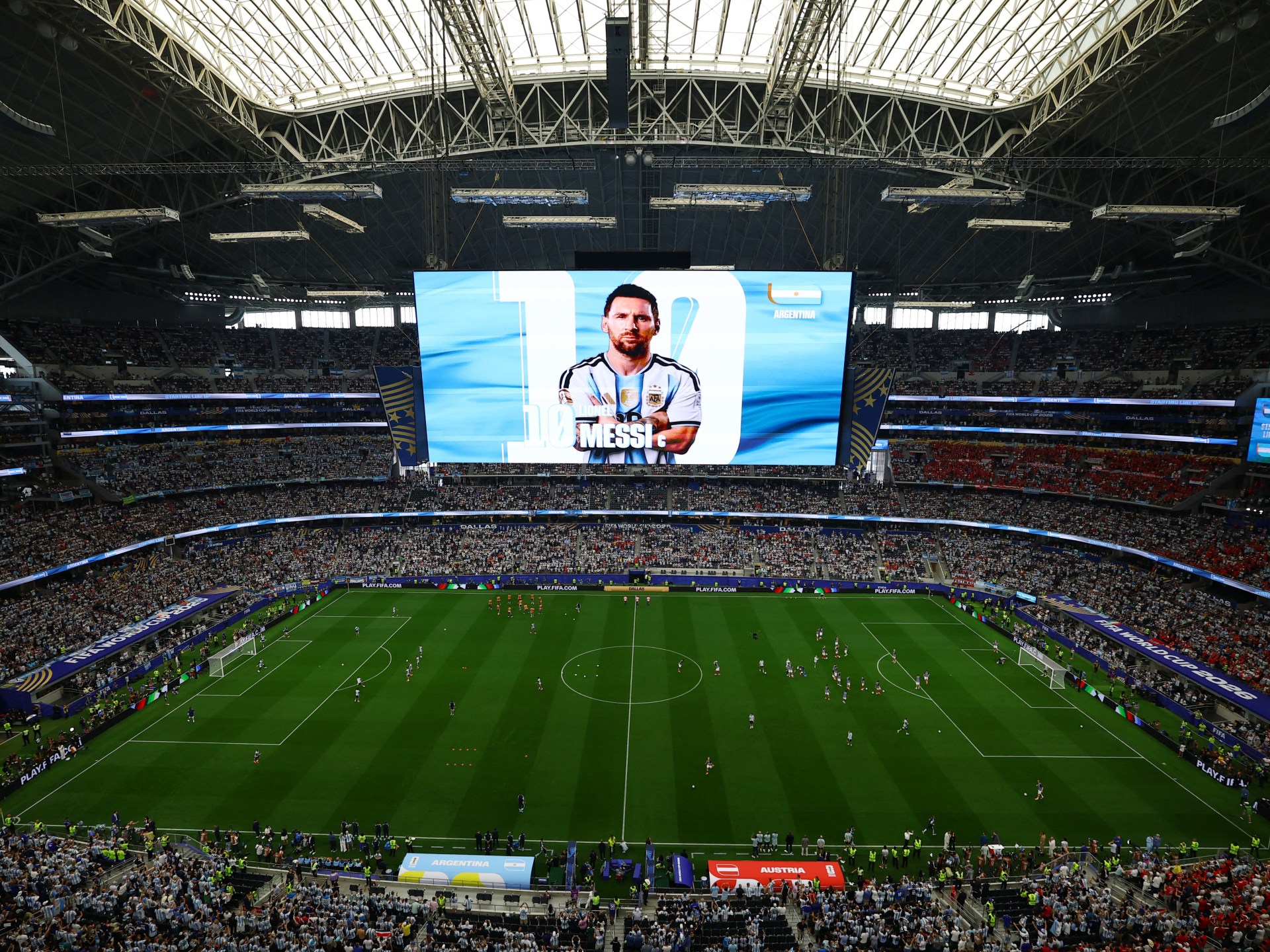 مواجهة الأردن والأرجنتين في كأس العالم 2026
