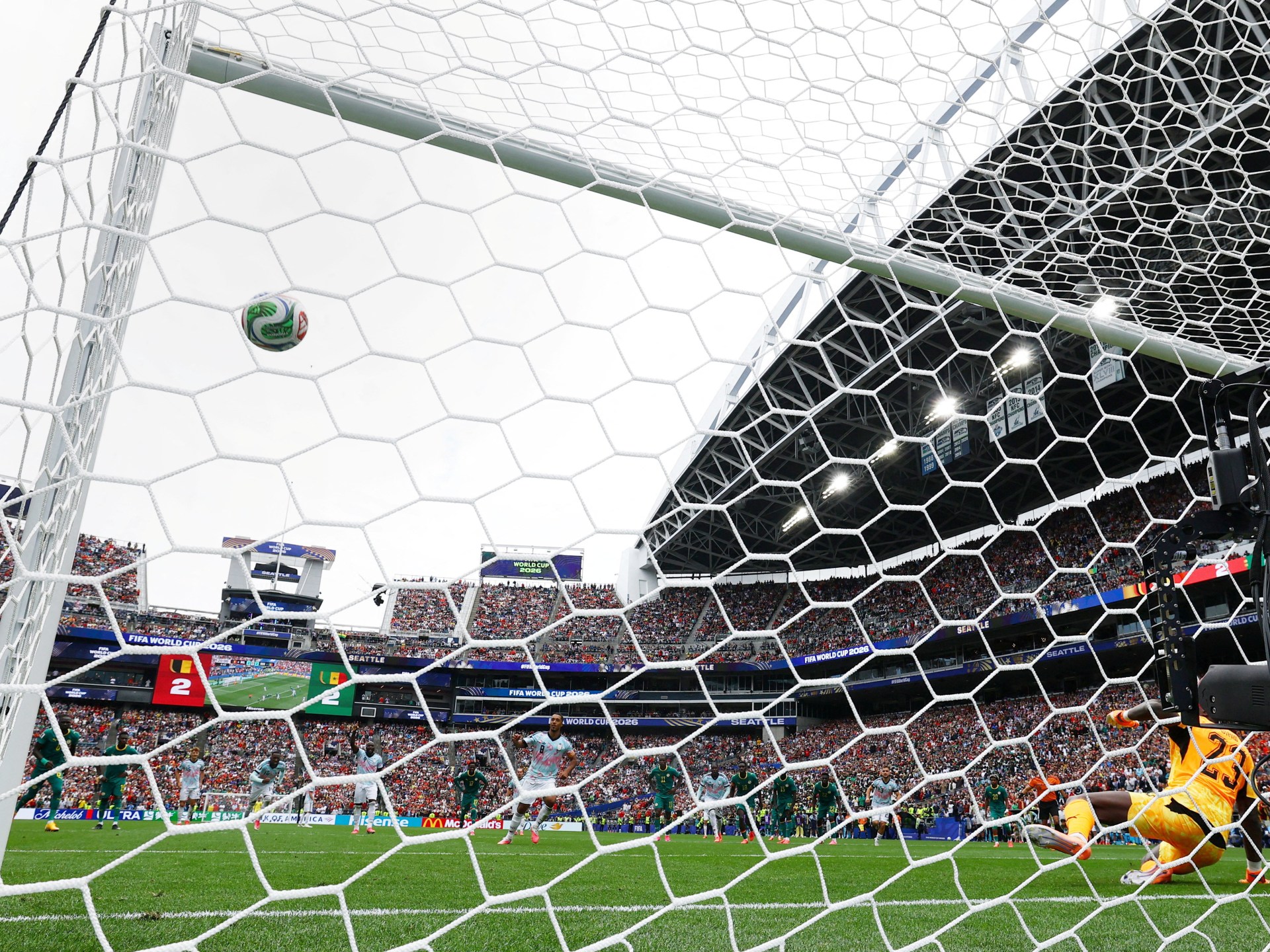 مباراة بلجيكا والسنغال في كأس العالم 2026