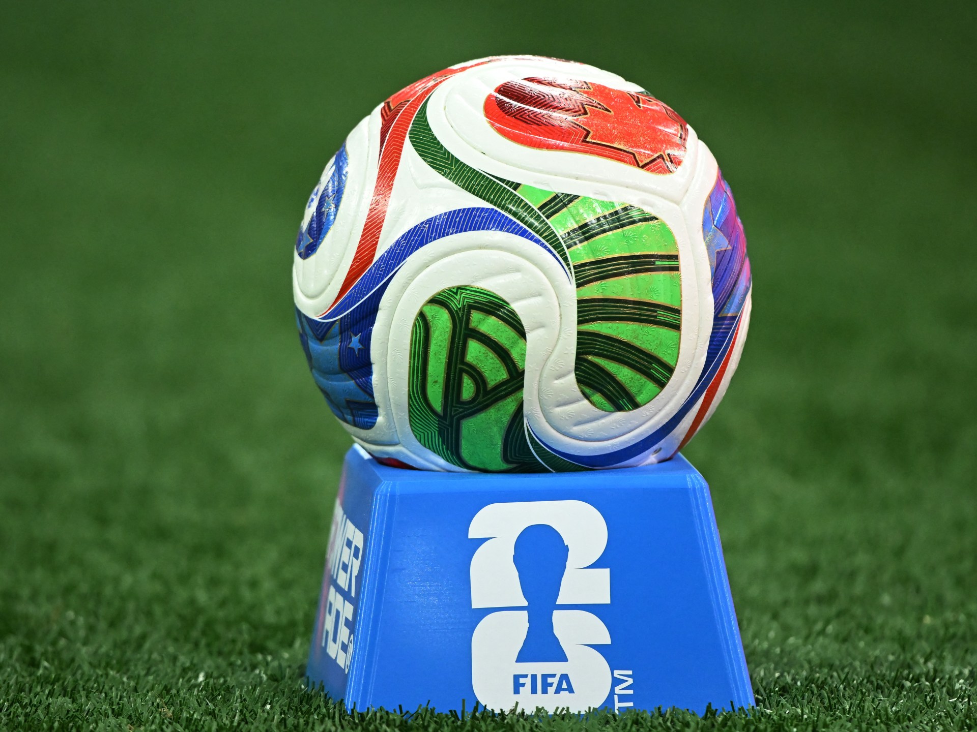 لاعبو كأس العالم 2026 خلال مباراة تدريبية استعداداً للبطولة