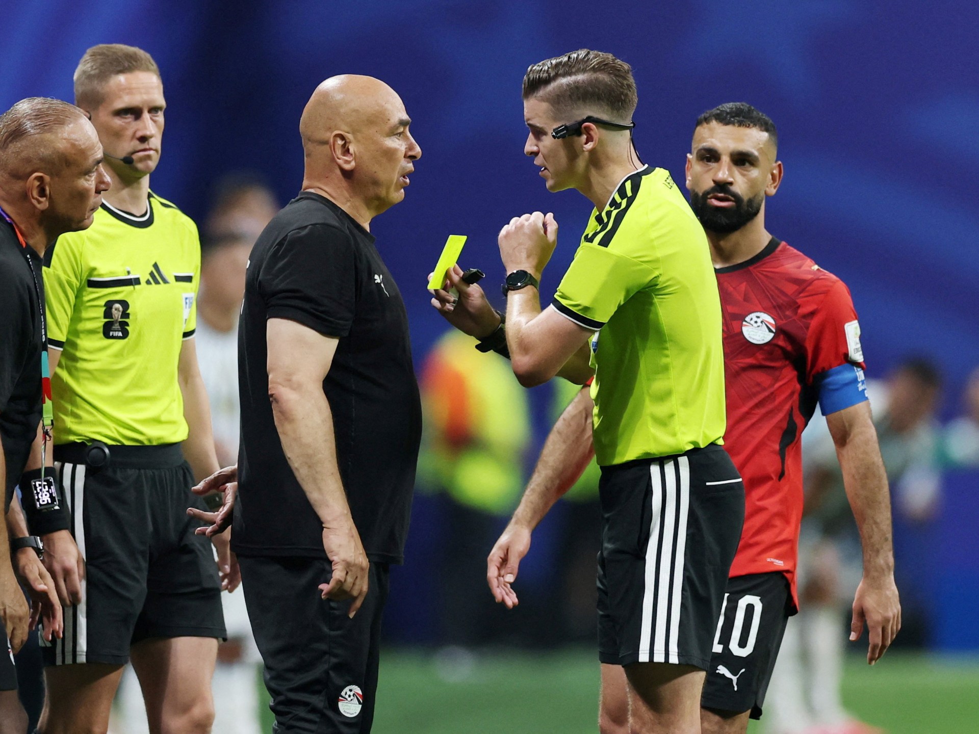لحظة الجدل التحكيمي في مباراة كأس العالم 2026 بين الأرجنتين ومصر