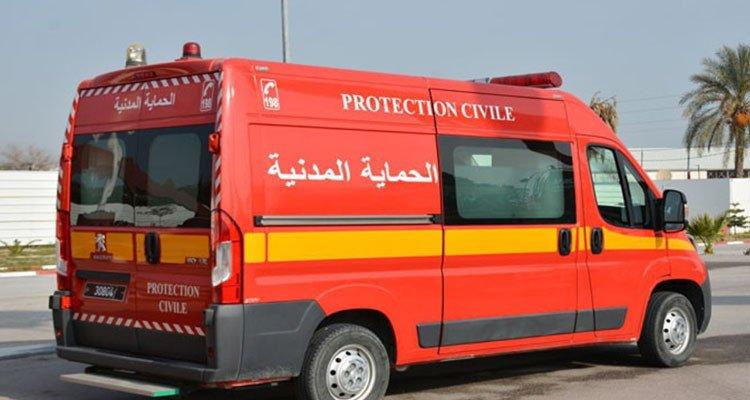 "الحماية المدنية تكشف عن 386 إصابة نتيجة لحوادث متنوعة!" الحماية المدنية: تسجيل 386 إصابة في حوادث مختلفة