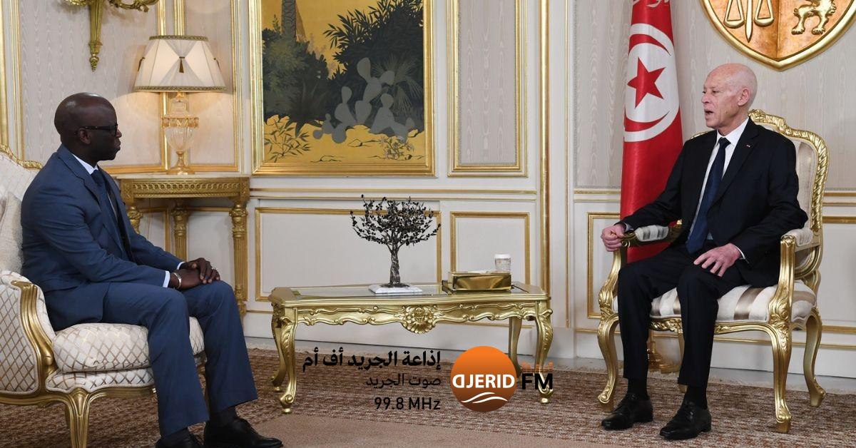 سعيد: تعزيز التعاون بين تونس والبنك العالمي وفق تطلعات الشعب التونسي سعيد: آفاق التعاون بين تونس و البنك العالمي يجب أن تتنزّل في إطار اختيارات الشعب التونسي