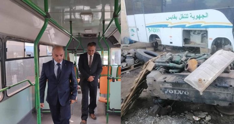 وزير النقل: وضعية الشركة الجهوية للنقل بقابس كارثية